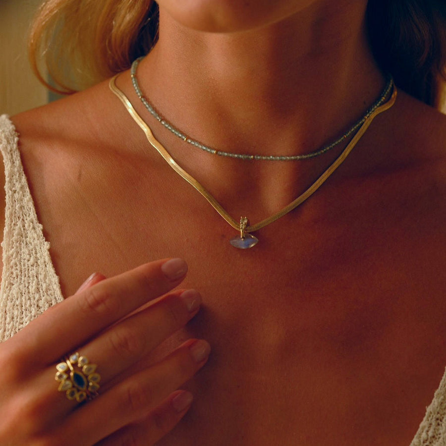 Labradorite Third Eye Charm