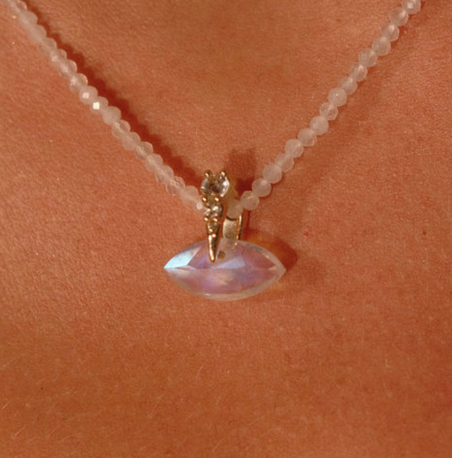 Moonstone Third Eye Charm