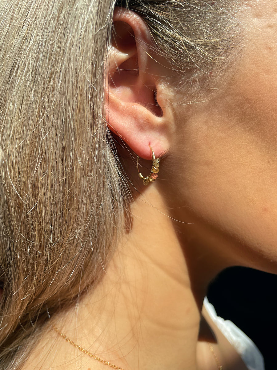 Golden Aura Earrings