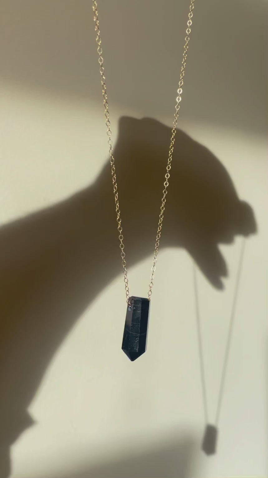 Black Tourmaline Amulet