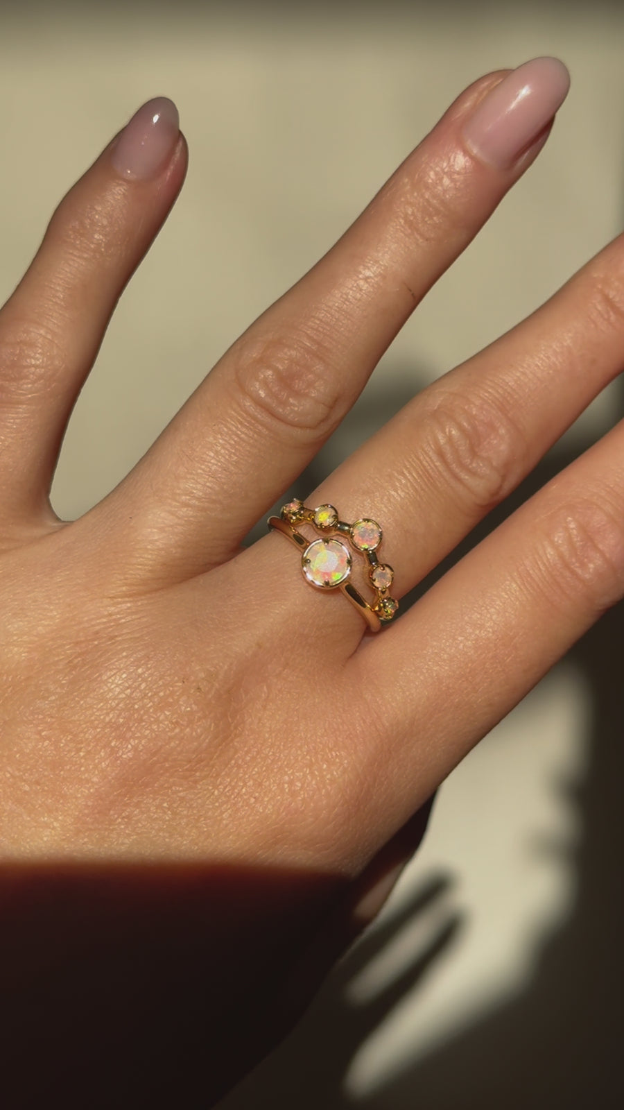 Empowered Crown Opal Ring