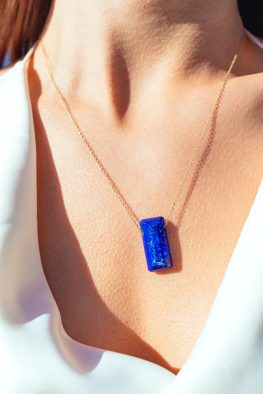 Lapis Lazuli 18" Amulet